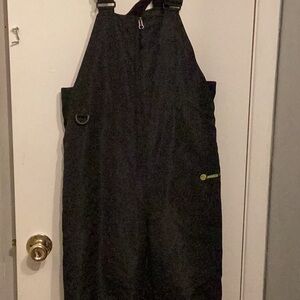 Solstice Kids Black Snow Bib